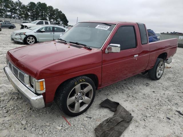 1N6HD16S3SC367060 - 1995 NISSAN TRUCK KING CAB SE MAROON photo 1