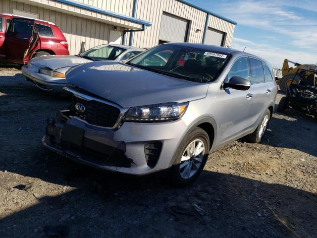 5XYPG4A38LG699080 - 2020 KIA SORENTO L SILVER photo 1