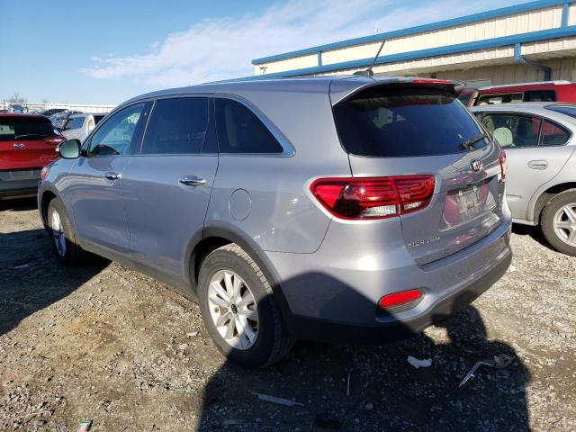 5XYPG4A38LG699080 - 2020 KIA SORENTO L SILVER photo 2