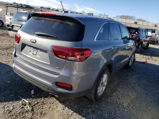 5XYPG4A38LG699080 - 2020 KIA SORENTO L SILVER photo 3