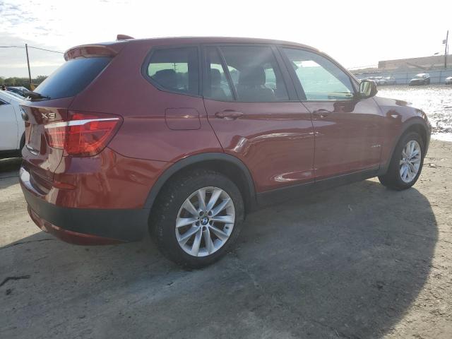 5UXWX9C54E0D20447 - 2014 BMW X3 XDRIVE28I RED photo 3