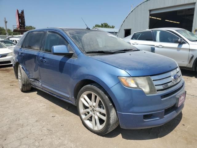2FMDK40C99BA72836 - 2009 FORD EDGE SPORT Mavi foto 4