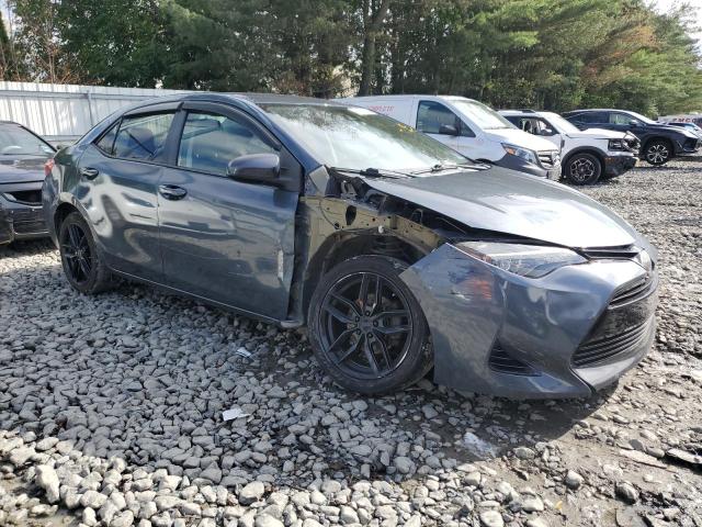 2T1BURHE3HC942305 - 2017 TOYOTA COROLLA L GRAY photo 4