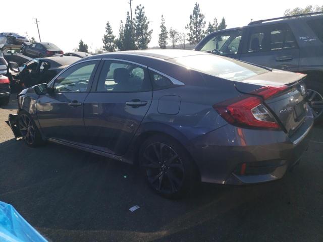 2HGFC2F81LH567524 - 2020 HONDA CIVIC SPORT 灰色 照片 2