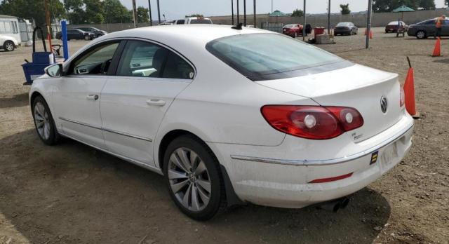 WVWMN7AN8CE511548 - 2012 VOLKSWAGEN CC SPORT WHITE photo 2