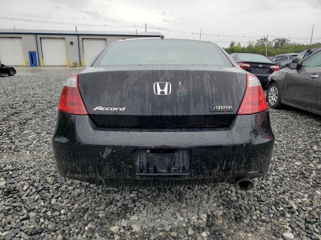 1HGCS128X9A019390 - 2009 HONDA ACCORD EXL BLACK photo 6