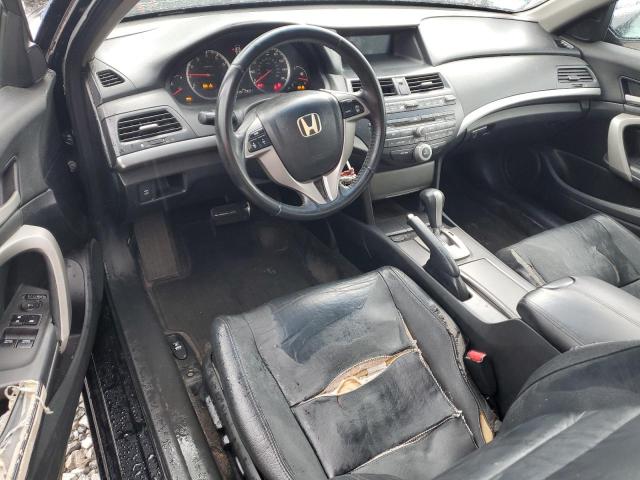 1HGCS128X9A019390 - 2009 HONDA ACCORD EXL BLACK photo 8