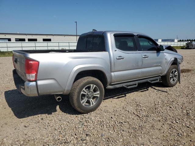 5TFAZ5CN8HX048430 - 2017 TOYOTA TACOMA DOUBLE CAB SILVER photo 3
