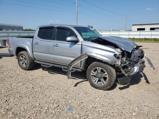 5TFAZ5CN8HX048430 - 2017 TOYOTA TACOMA DOUBLE CAB SILVER photo 4
