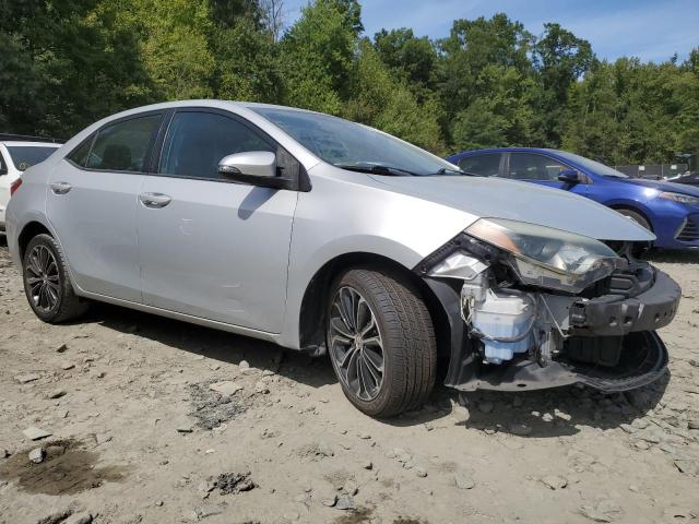 2T1BURHE5GC560114 - 2016 TOYOTA COROLLA L SILVER photo 4