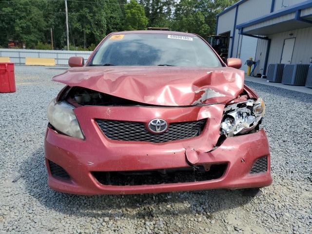 1NXBU4EE7AZ177921 - 2010 TOYOTA COROLLA BASE 红色 照片 5