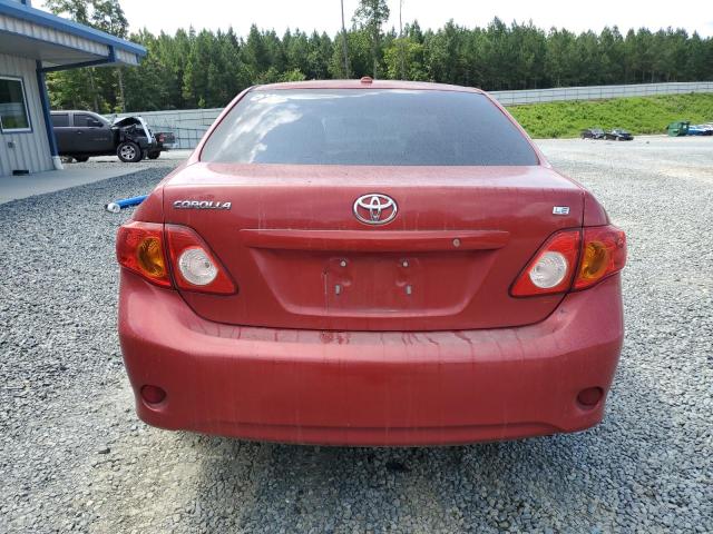 1NXBU4EE7AZ177921 - 2010 TOYOTA COROLLA BASE 红色 照片 6