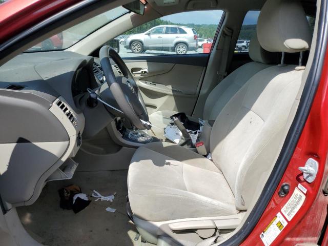 1NXBU4EE7AZ177921 - 2010 TOYOTA COROLLA BASE 红色 照片 7