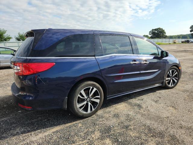 5FNRL6H9XJB012910 - 2018 HONDA ODYSSEY ELITE 蓝色 照片 3