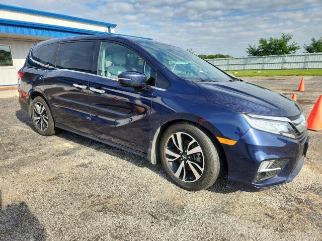 5FNRL6H9XJB012910 - 2018 HONDA ODYSSEY ELITE 蓝色 照片 4