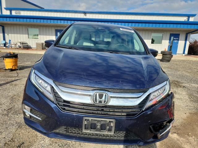 5FNRL6H9XJB012910 - 2018 HONDA ODYSSEY ELITE 蓝色 照片 5