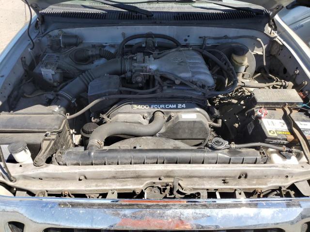 5TEGN92N24Z356498 - 2004 TOYOTA TACOMA DOUBLE CAB PRERUNNER SILVER photo 11