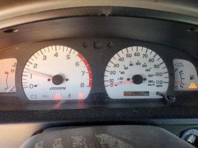 5TEGN92N24Z356498 - 2004 TOYOTA TACOMA DOUBLE CAB PRERUNNER SILVER photo 9