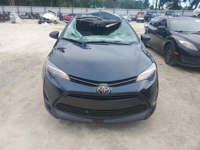 5YFBURHEXKP869246 - 2019 TOYOTA COROLLA L BLUE photo 5