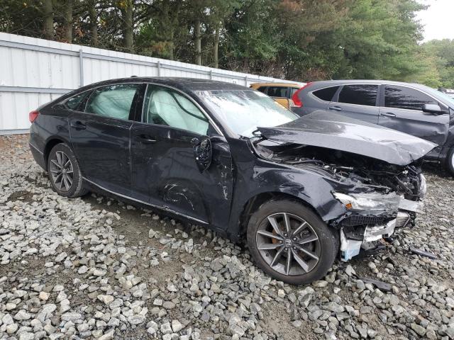 1HGCV1F5XMA080593 - 2021 HONDA ACCORD EXL BLACK photo 4