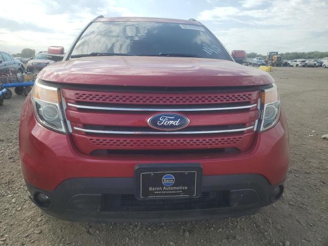 1FMHK8F85CGA72943 - 2012 FORD EXPLORER 4 LIMITED RED photo 5