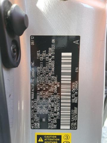 2T2BK1BA2DC173671 - 2013 LEXUS RX 350 BASE ვერცხლისფერი ფოტო 13