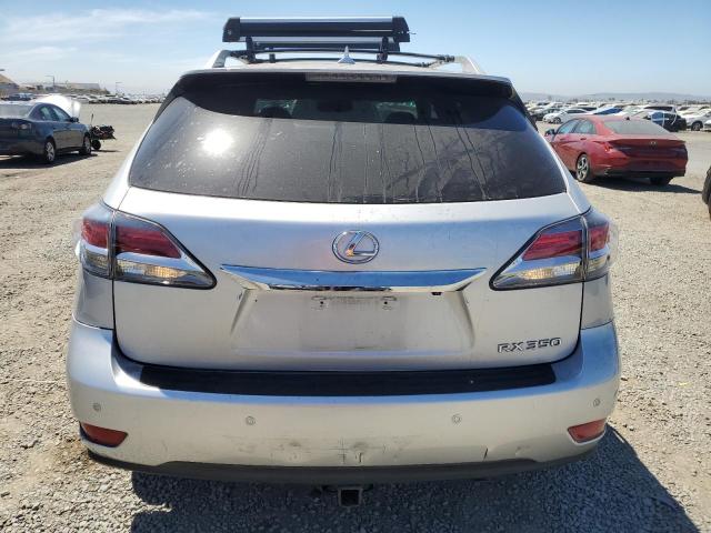 2T2BK1BA2DC173671 - 2013 LEXUS RX 350 BASE ვერცხლისფერი ფოტო 6