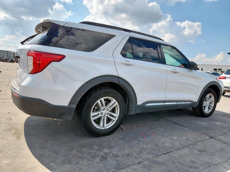 1FMSK7DH7MGA56148 - 2021 FORD EXPLORER XLT თეთრი ფოტო 3