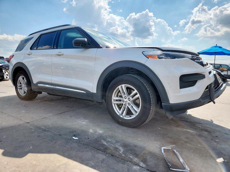 1FMSK7DH7MGA56148 - 2021 FORD EXPLORER XLT თეთრი ფოტო 4