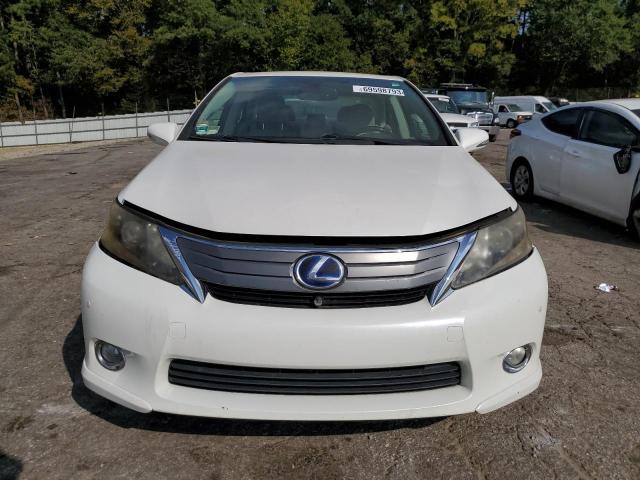 JTHBB1BA2A2020933 - 2010 LEXUS HS 250H WHITE photo 5