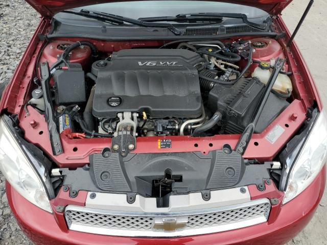 2G1WB5E39D1152608 - 2013 CHEVROLET IMPALA LT წითელი ფოტო 11