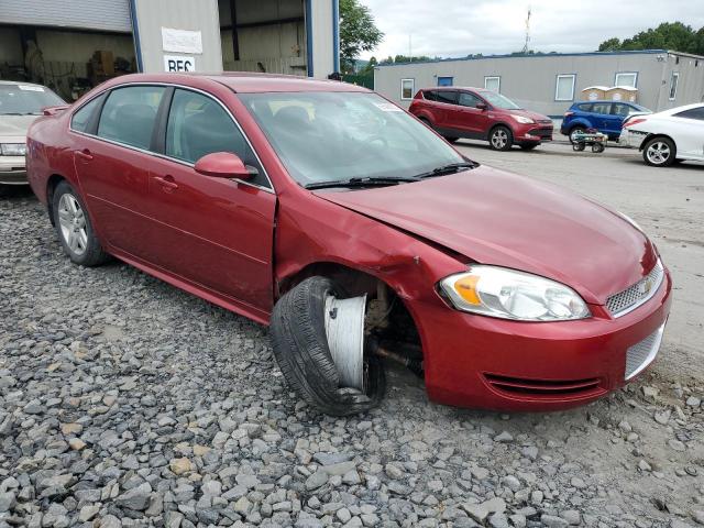 2G1WB5E39D1152608 - 2013 CHEVROLET IMPALA LT წითელი ფოტო 4