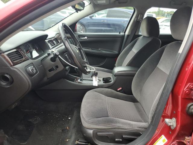 2G1WB5E39D1152608 - 2013 CHEVROLET IMPALA LT წითელი ფოტო 7