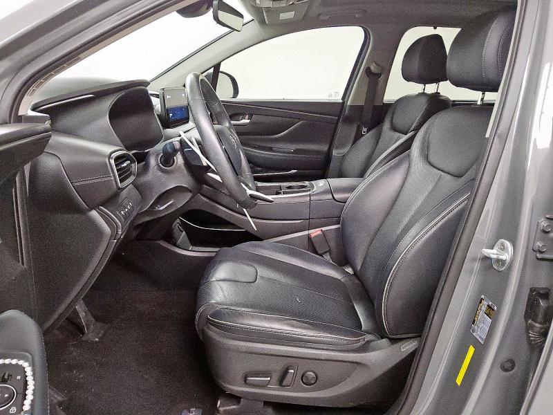 5NMS3DAJ8NH424712 - 2022 HYUNDAI SANTA FE SEL رمادي صورة 7