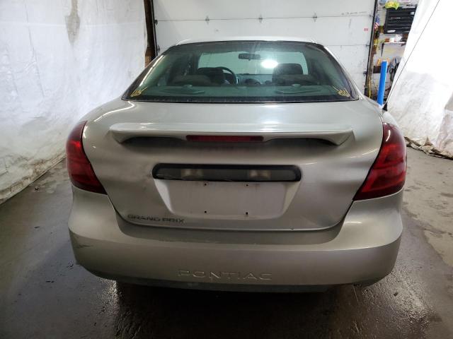 2G2WP552X81171565 - 2008 PONTIAC GRAND PRIX SILVER photo 6
