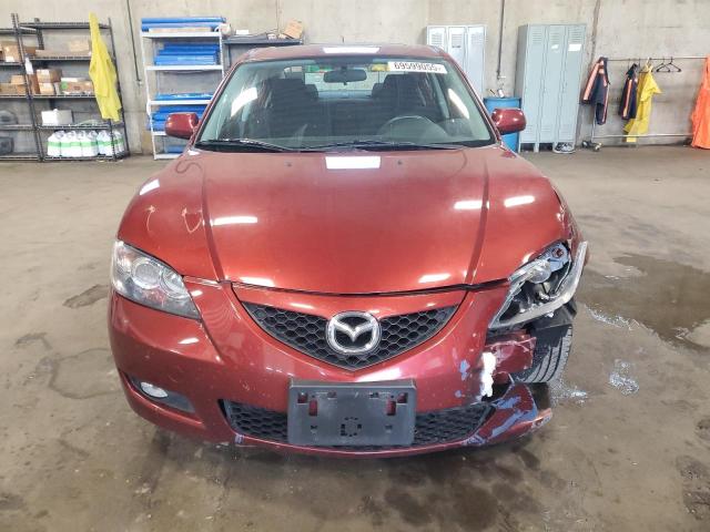JM1BK32F991249491 - 2009 MAZDA 3 I RED photo 5