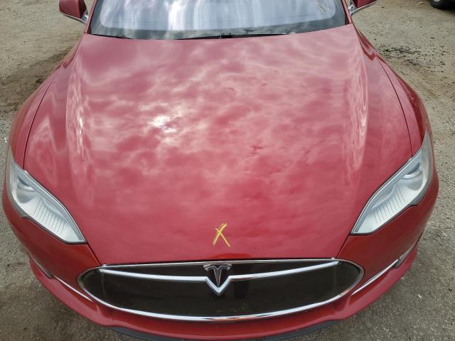 5YJSA1H15FF084691 - 2015 TESLA MODEL S 85 RED photo 11