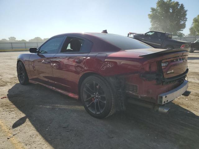 2C3CDXGJ0LH107160 - 2020 DODGE CHARGER SCAT PACK BURGUNDY photo 2