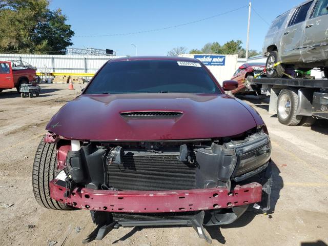 2C3CDXGJ0LH107160 - 2020 DODGE CHARGER SCAT PACK BURGUNDY photo 5