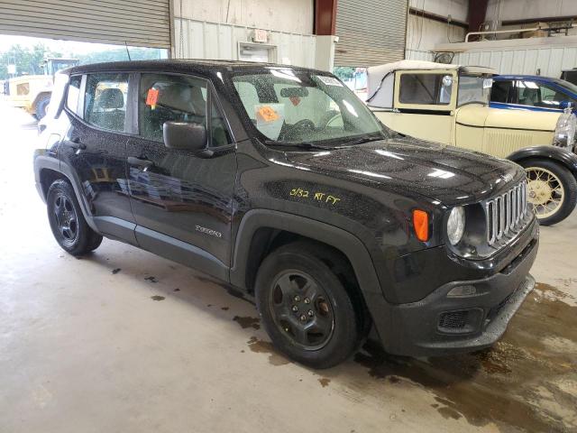 ZACCJAAH8HPF41310 - 2017 JEEP RENEGADE SPORT Schwarz Foto 4