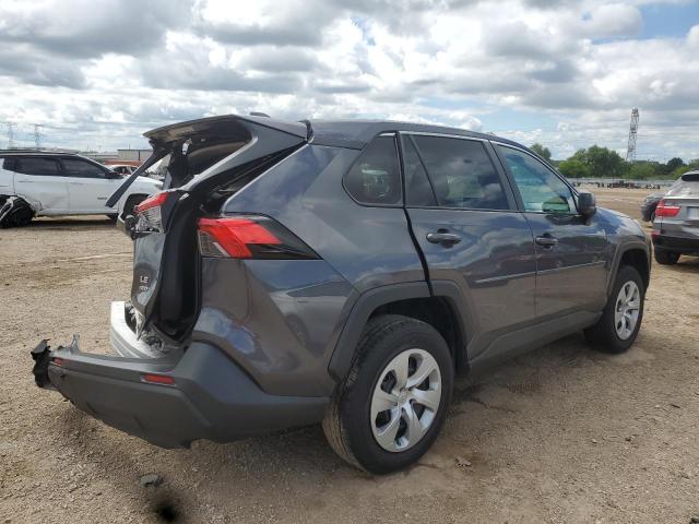 2T3F1RFV8NW280719 - 2022 TOYOTA RAV4 LE CHARCOAL photo 3