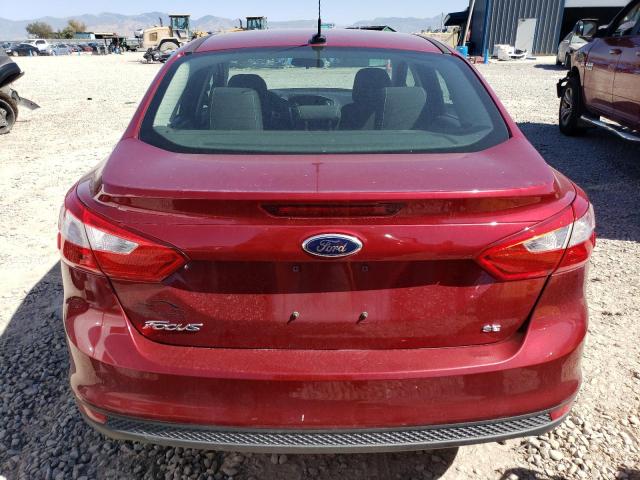 1FADP3F24EL118782 - 2014 FORD FOCUS SE RED photo 6