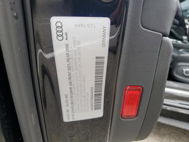 WAUB4CF59KA046583 - 2019 AUDI S5 PREMIUM PLUS 黑色 照片 12
