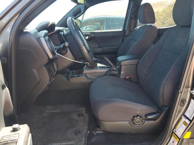3TMCZ5AN0HM057978 - 2017 TOYOTA TACOMA DOUBLE CAB GRAY photo 7