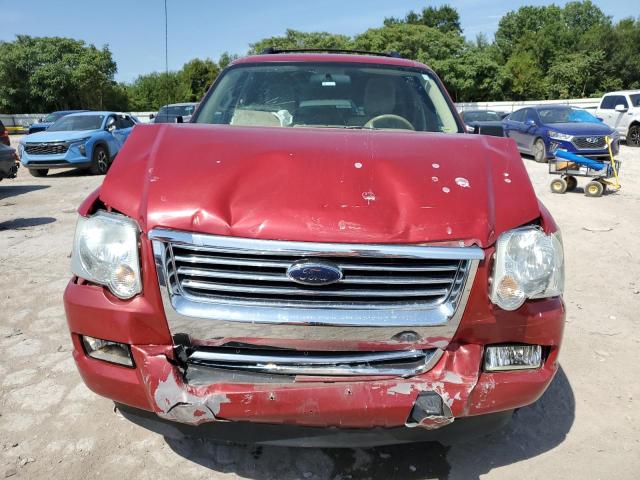 1FMEU7DE1AUA40599 - 2010 FORD EXPLORER XLT RED photo 5