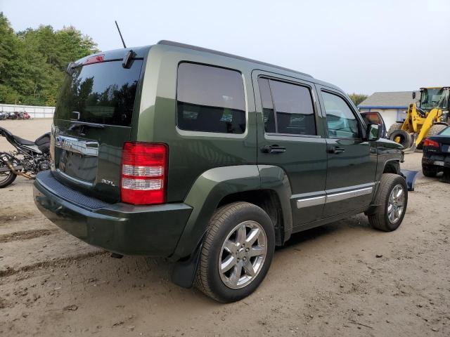 1J8GN58K08W112804 - 2008 JEEP LIBERTY LIMITED GREEN photo 3