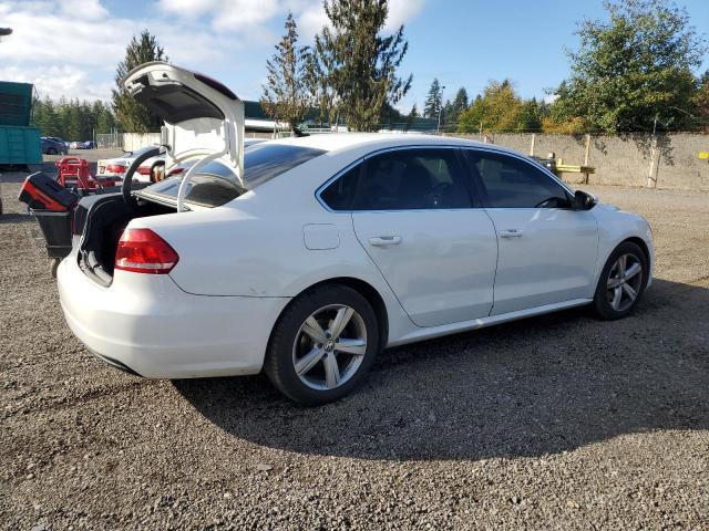 1VWBP7A32CC052929 - 2012 VOLKSWAGEN PASSAT SE თეთრი ფოტო 3