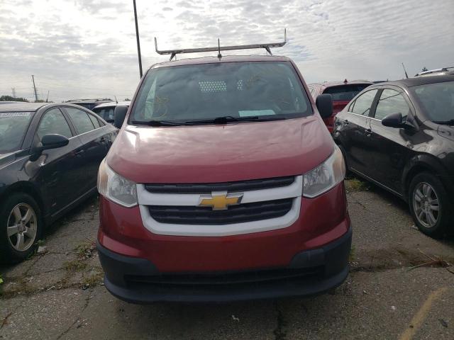 3N63M0YN0FK698979 - 2015 CHEVROLET CITY EXPRE LS BURGUNDY photo 5