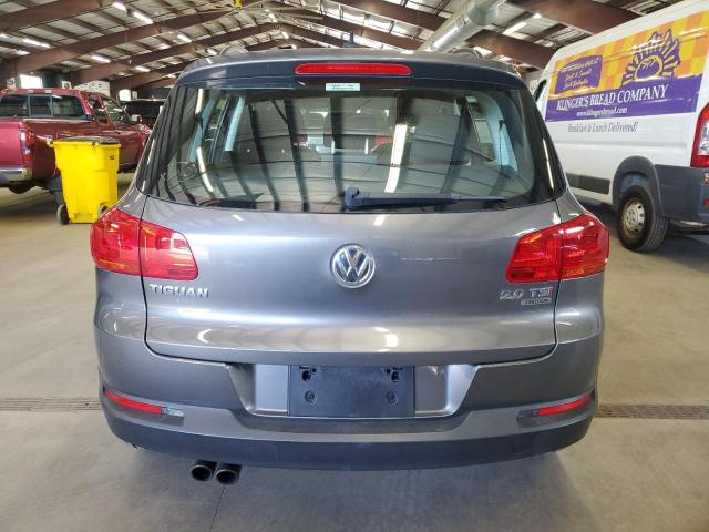 WVGBV7AX3FW547571 - 2015 VOLKSWAGEN TIGUAN S GRAY photo 6
