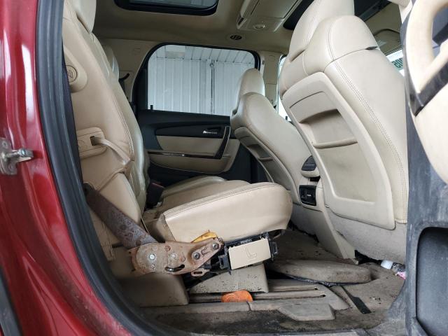 1GKKVTED7CJ345939 - 2012 GMC ACADIA DENALI RED photo 11